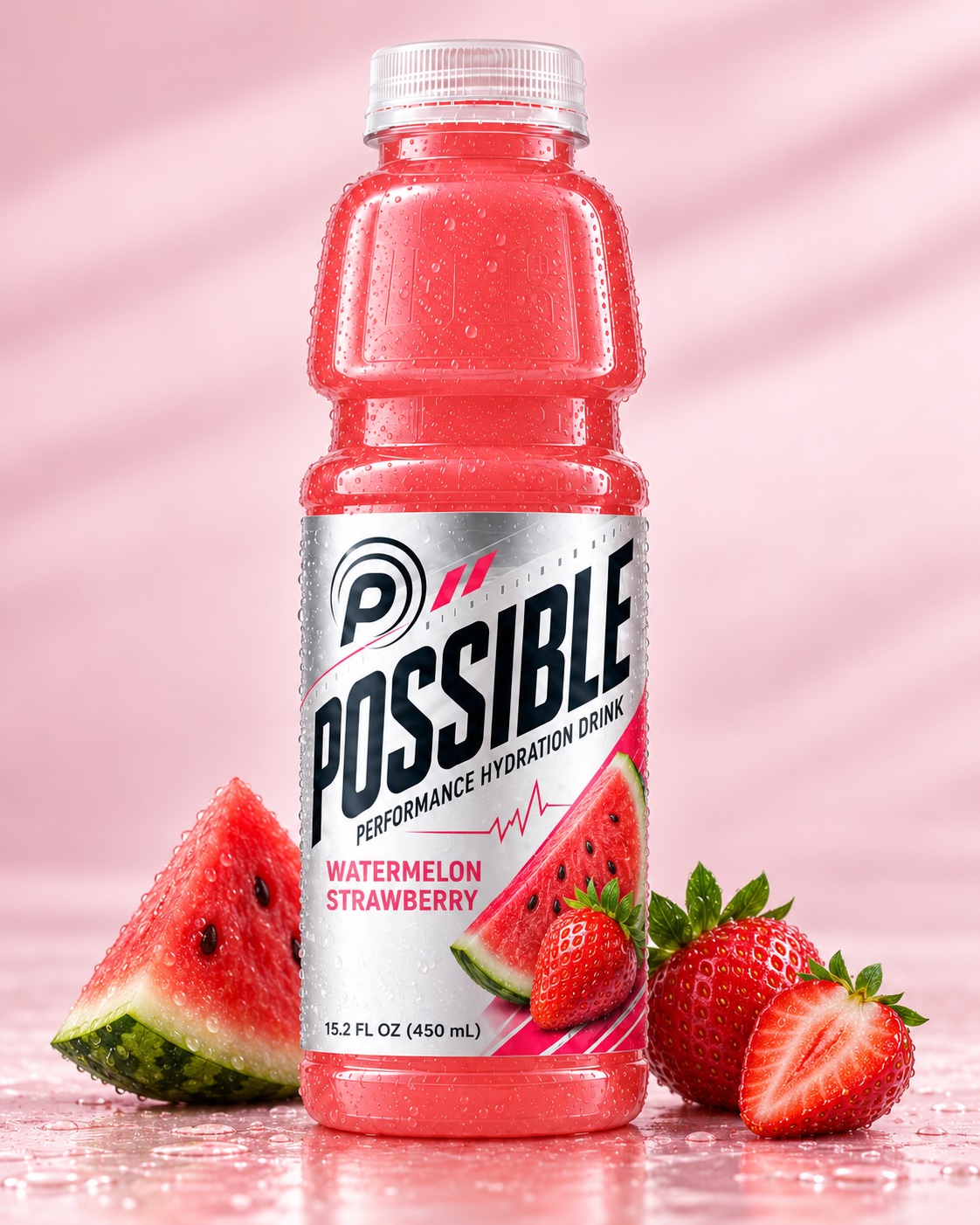 POSSIBLE Watermelon Strawberry bottle concept